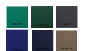 kolory do wyboru daszka