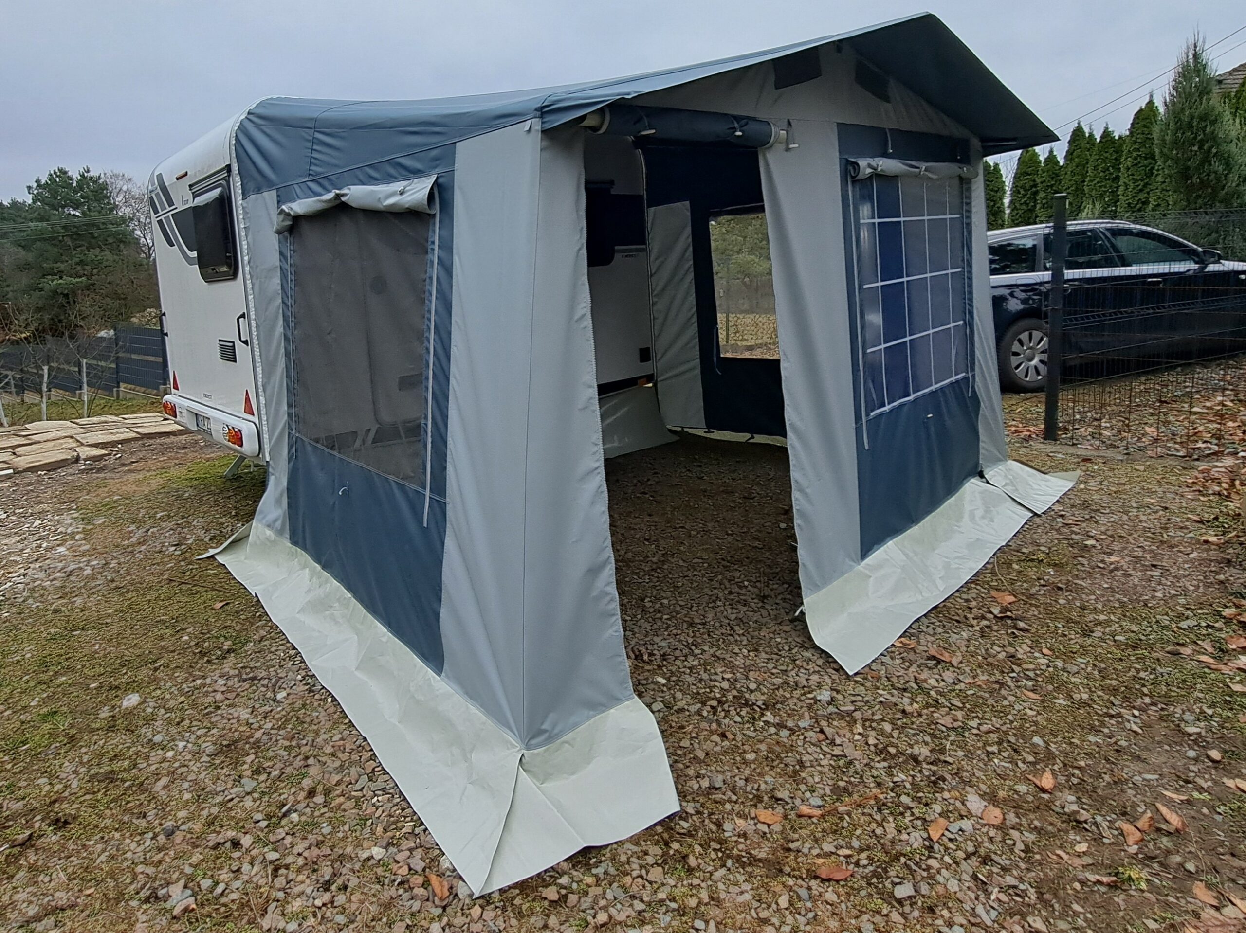 Przedsionek do przyczepy Niewiadów Ntl-Lazur