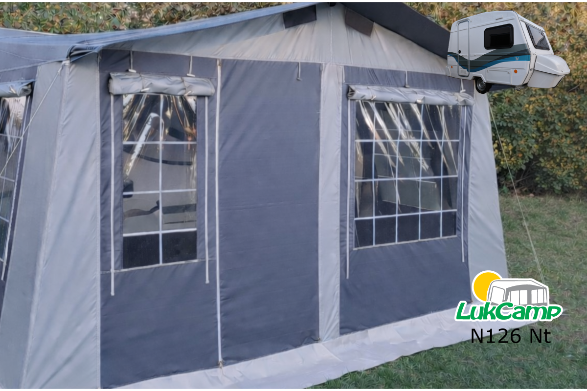 Przedsionek do przyczepy N126NTL - przód przedsionka