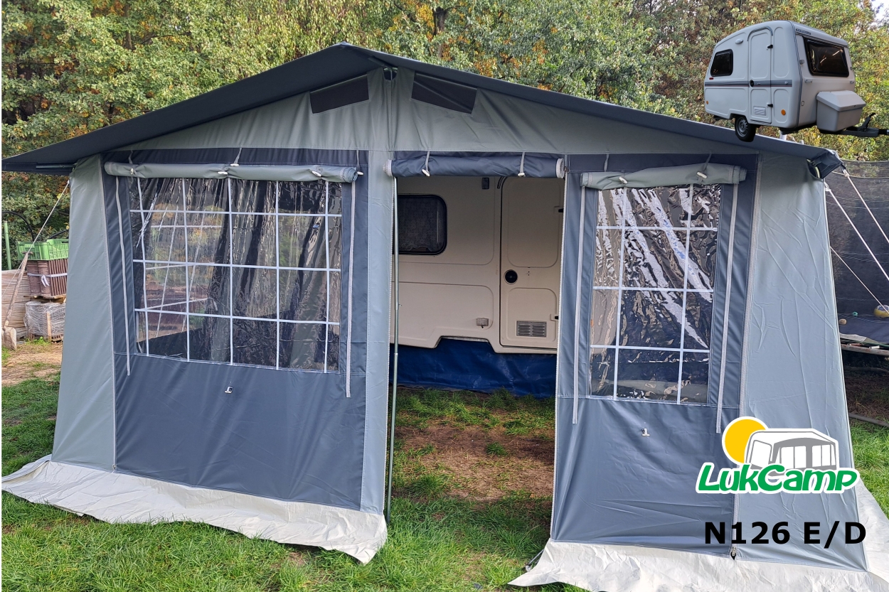 przedsionek do przyczepy N126E 4,2x2,5 przód