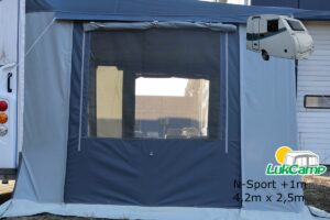 przedsionek do przyczepy N-Sport 4,2x2,5 bok